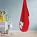 DreamGYM Sensory Swing - X-Large Therapy Swing - 95% Cotton - Red Compression Swing for Autism, SPD, Anxiety - Hardware Included