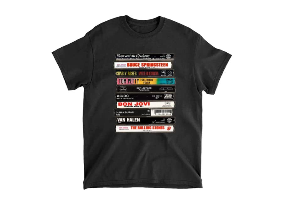 Cassettes Tape Shirt, Vintage Cassettes Tape Tee, Retro