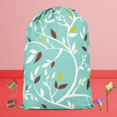 Image of ArtzFolio Branches | Reusable Sack Bag | Bag for Gym, Storage, Vegetable & Travel