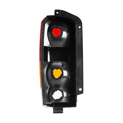 Epic Lighting Oe Style Replacement Rear Brake Tail Light Assembly Compatible With Jeep 1997-2001 Cherokee [ Ch2801128 4897398Aa ] Right Passenger Side Rh #TOP1