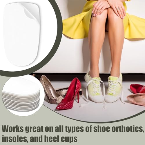 Image of Chunful 6 Pairs Heel Shoe Tape for Shoes Insole Sticky Inside Shoes Double Sided Shoe Tape for High Heels and Flats to Keep Feet from Slipping One Size Fits Almost All