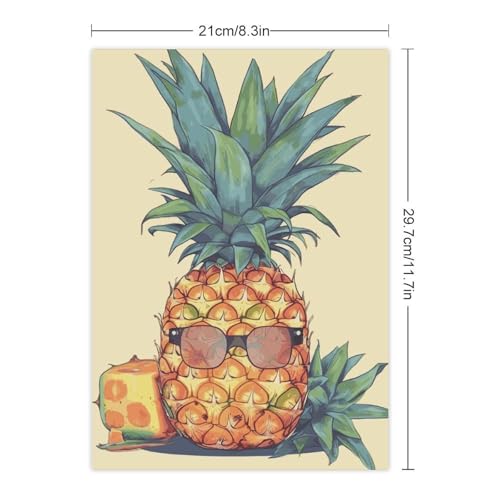 Autocollants ananas imperméables et mignons pour personnaliser vos objets - 3