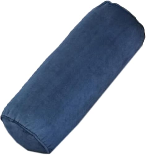 Miniatura 2 de Tingting's Dream Almohada larga de terciopelo liso para sofá, almohada cilíndrica para el cuello, almohada cervical redonda, cojín lumbar