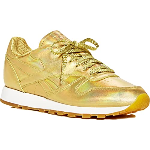 Image of Reebok Unisex-Adult Classic Leather Sneakers for Women - Black Or White Tennis Shoes Womens Size 5 to 11 Legacy