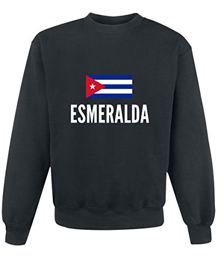Felpa Esmeralda city Black