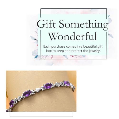 Shop Lc Delivering Joy 3318016 Shop Lc Purple Amethyst Bolo Adjustable Bracelet thumb #5