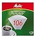 Produktbild Melitta Filtertüten 106, Weiß, 100 Stück