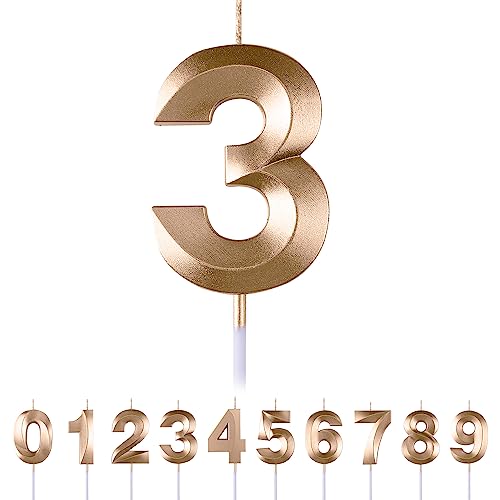 Cabilock Fußball Zahl Kerze - Geburtstagsdekoration Für Kuchen