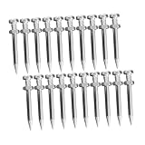 Toddmomy Lot de 20 Crampons De Chaussures Aérateurs 5,8 Cm pour Pelouse, Pointes en Méta...