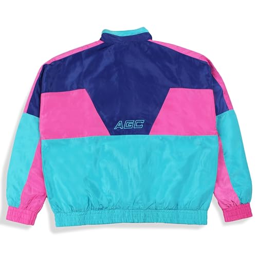 Agora Vantage Windbreaker Jacket Retro 80s 90s Neon3