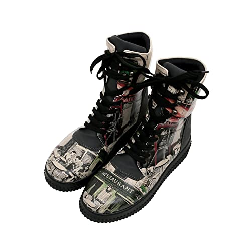 DOGO Vegane Damen Future Boots Stiefeletten - La Vie Parisienne 37