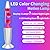 Dalavalampa 7 Color Changing LED Liquid Motion Lamp, 13-inch Liquid Night Lights for Kids Adults, Home Decor for Living Room Bedroom, Birthday Gifts for Boys Girls