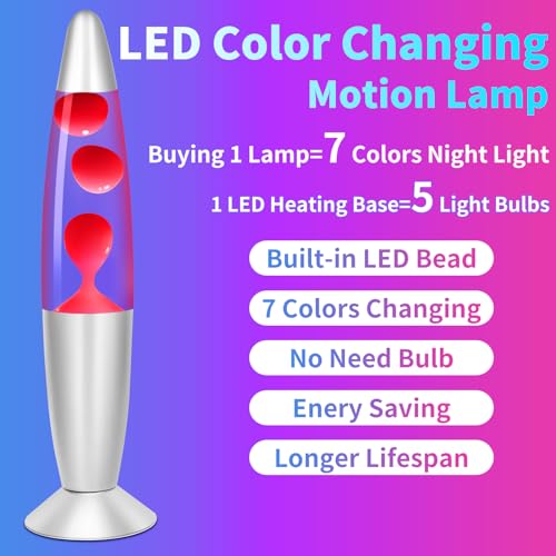 Dalavalampa 6122D-01 7 Color Changing Led Liquid Motion Lamp thumb #8