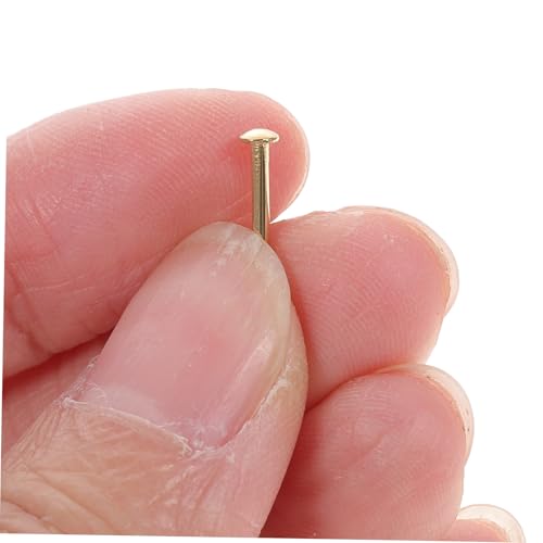 Clavos pequeños de cobre 1.2x10mm para colgar cuadros miniatura 4
