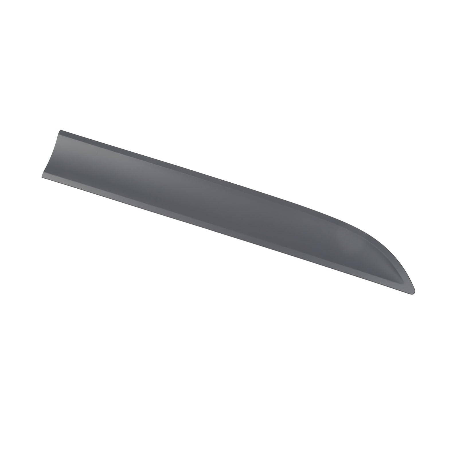 Jeffergarden Front Türuntere Zierleiste Schwarz ABS, Türschutzleiste, für
