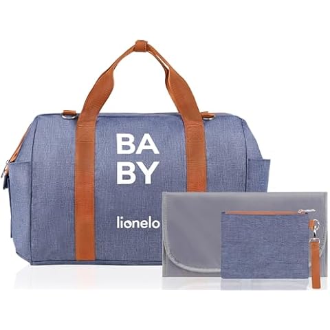 lionelo IDA Baby Changing Bag Spacious & Stylish Stroller Organiser Cover