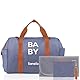 Lionelo Ida Kinderwagentasche, 2 interne Thermo-Taschen für Flaschen, Tasche für Feuchttücher, Wickelauflage, Kosmetiktasche, Riemen zur Befestigung am Kinderwagen