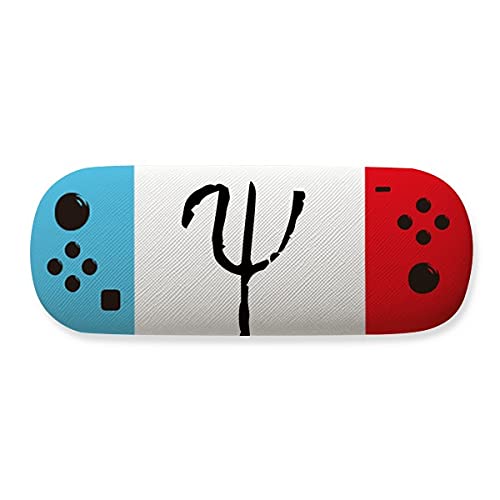 Étui de rangement pour lunettes alphabet grec boîtier rigide
