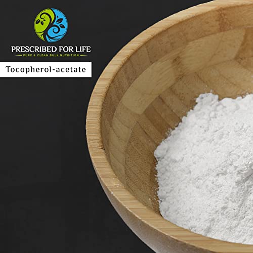 Prescribed For Life Tocopherol Acetate - Water Soluble Vitamin E Alpha - 700 Iu/Gm Powder, 2 Oz (57 G) #TOP1