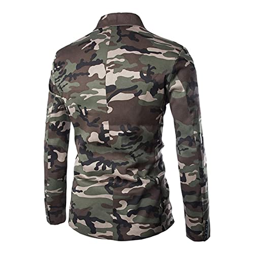 JEsilunmaMY Mens Slim Military Camo Suit Jacket Long Sleeve Notch Lapel Camouflage Blazer Outdoor Prom Casual Sport Coat2