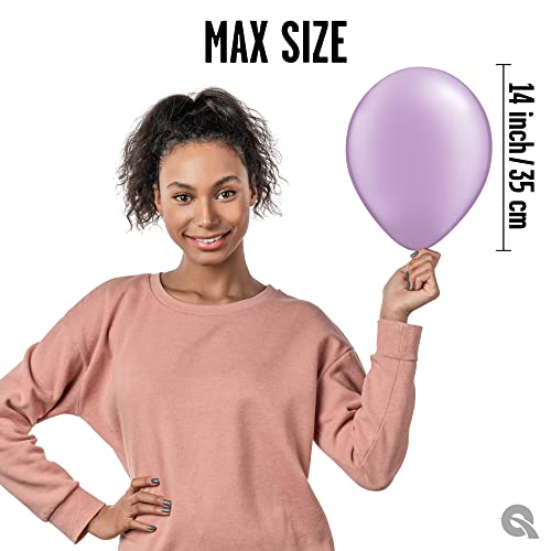 Image of Qualatex 11 inch Lavender Pearlized Balloons (100ct)