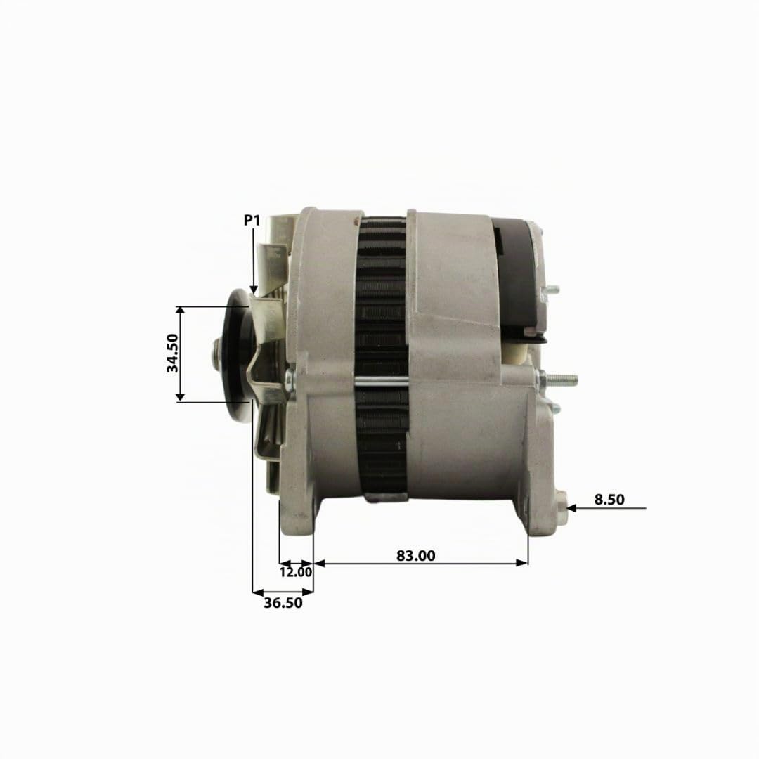 TT11351 PRO Alternateur de voiture 12V, 55 A. Compatible avec FORD, JCB, MASSEY FERGUSON, MG, ROVER, VALTRA. Excellent relation qualité-prix. Installation facile et garantie.