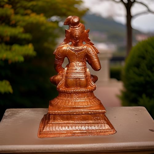 Image of Copper Idols, Handmade,Nammazhwar 3.5 inches, 415 Grams Pack of 1 Piece