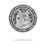 Cryptochips | Dogecoin (Doge) Physical Crypto Coin | Commemorative Cryptocurrency You Can HODL
