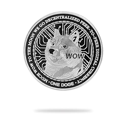 Cryptochips | Dogecoin (Doge) Physical Crypto Coin | Commemorative Cryptocurrency You Can HODL