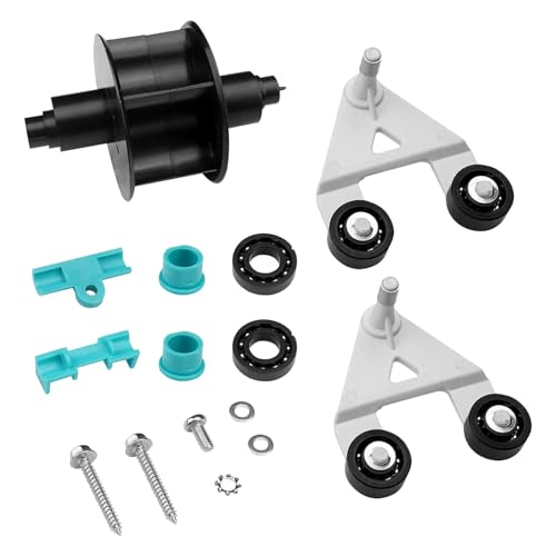 AXV621DAT Aspirador de piscina universal con marco A/kit de turbina, accesorios de piscina para Hayward Aquabug Navigator Pro Wanda The Whale Diver Dave Poolvac XL Pool Vac Classic Kit, sustituye a