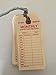 Brooks Wired Monthly Inspection tag 50 Pack