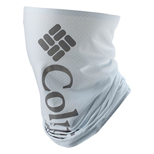 Columbia Unisex Freezer Zero Neck Gaiter, White, PFG Logo, OS