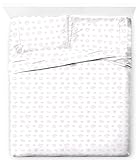 Jay Franco Sheet Set with Fitted, Flat Sheets & Pillow Cover - Ultra-Soft Bedding with Pillowcase for Room Decor, Multi - Hello Kitty, 4 Piece King
