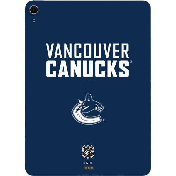 Skinit Decal Tablet Skin Compatible with iPad Air 11in (2024-2025) - Officially Licensed NHL Vancouver Canucks Solid Background Design