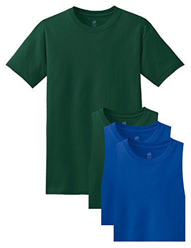 Treask Hanes Men’s ComfortSoft T-Shirt (Pack of 4)