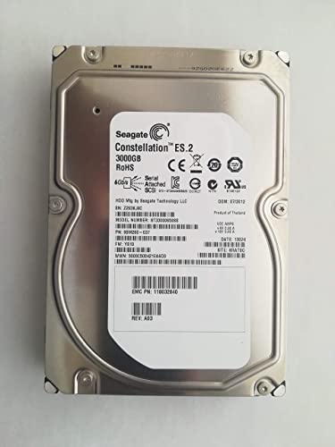 Image of Seagate Constellation 3TB ES.2 ST33000650SS 3.5 inch Enterprise SAS Hard Drive