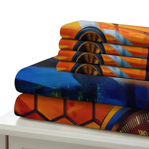Parure de lit sport ultra douce en microfibre résistante 3D