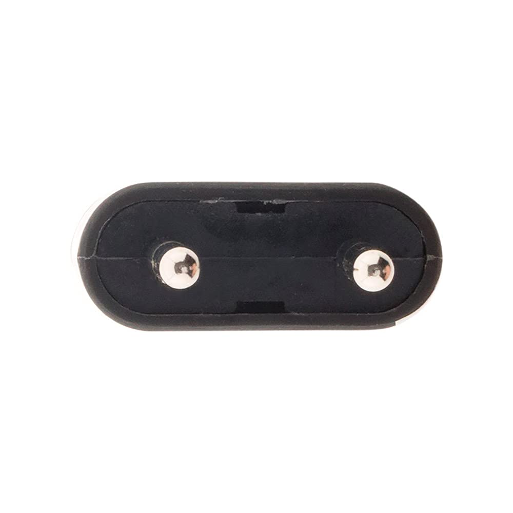 Zenitech Fiche mâle 2P 6A noir