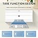 EILISON Baby Scale with Height Measuring - Digital Weight Scale for Infants, Toddlers & Pets - 0.1-44 lbs, Tare Function, Hold Feature, Accurate Baby Weighing Scale for Growth Tracking (White)