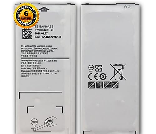 Image of Original Replacement Part Compatible with A510 Samsung Galaxy A510 A5 2016 EB-BA510ABE 2900mAh 6 Months Warranty.