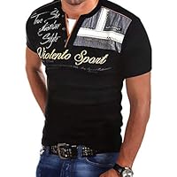 Algopix Similar Product 11 - Mens Casual Slim Fit Basic Henley Long