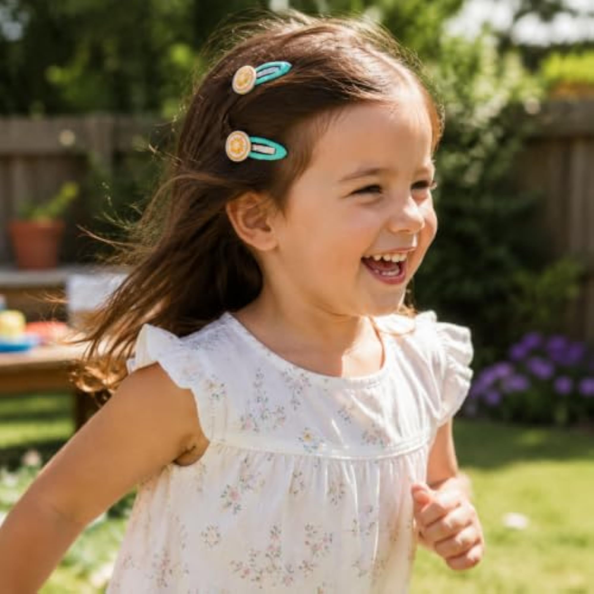 Cute Animal Fruit Alligator Hair Clips for Toddlers, Bear