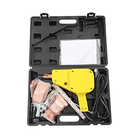 FALUSHAN Stud Welder Kit, 4500 Stud Welder Dent Repair Kit 110V Stud Welder Dent Repair Kit 800 VA Spot Welder Stud with Complete Accessories for Auto Body Repairing Cover