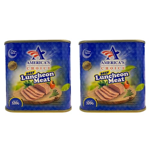 America's Choice Beef Luncheon Meat - Rich in Flavor - 2 x 320 g - Twin Pack
