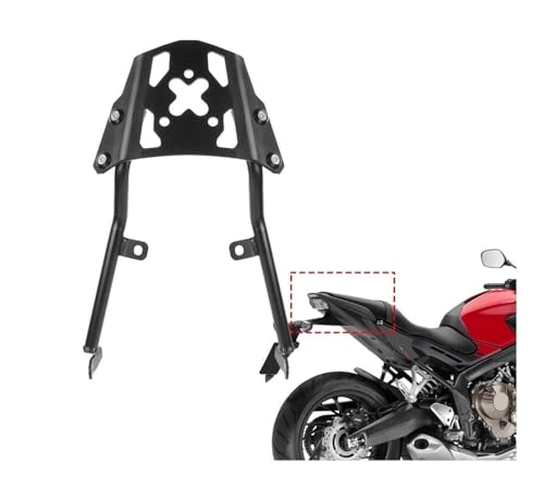 Support de bagages arrière CB650F plateforme stable pour top case moto - 2