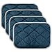 Jorzer .4PCS Self Heating Cat Pad 16x20 inch Soft Cozy Non Slip Self Warming Cat Mat Washable Pet Mat for Indoor Outdoor Blue PET_Supplies.