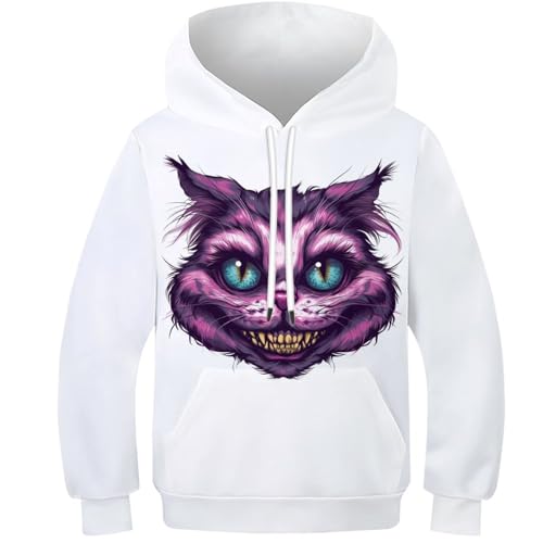 Sweat imprimé 3D garcon animaux colorés une idée cadeau originale