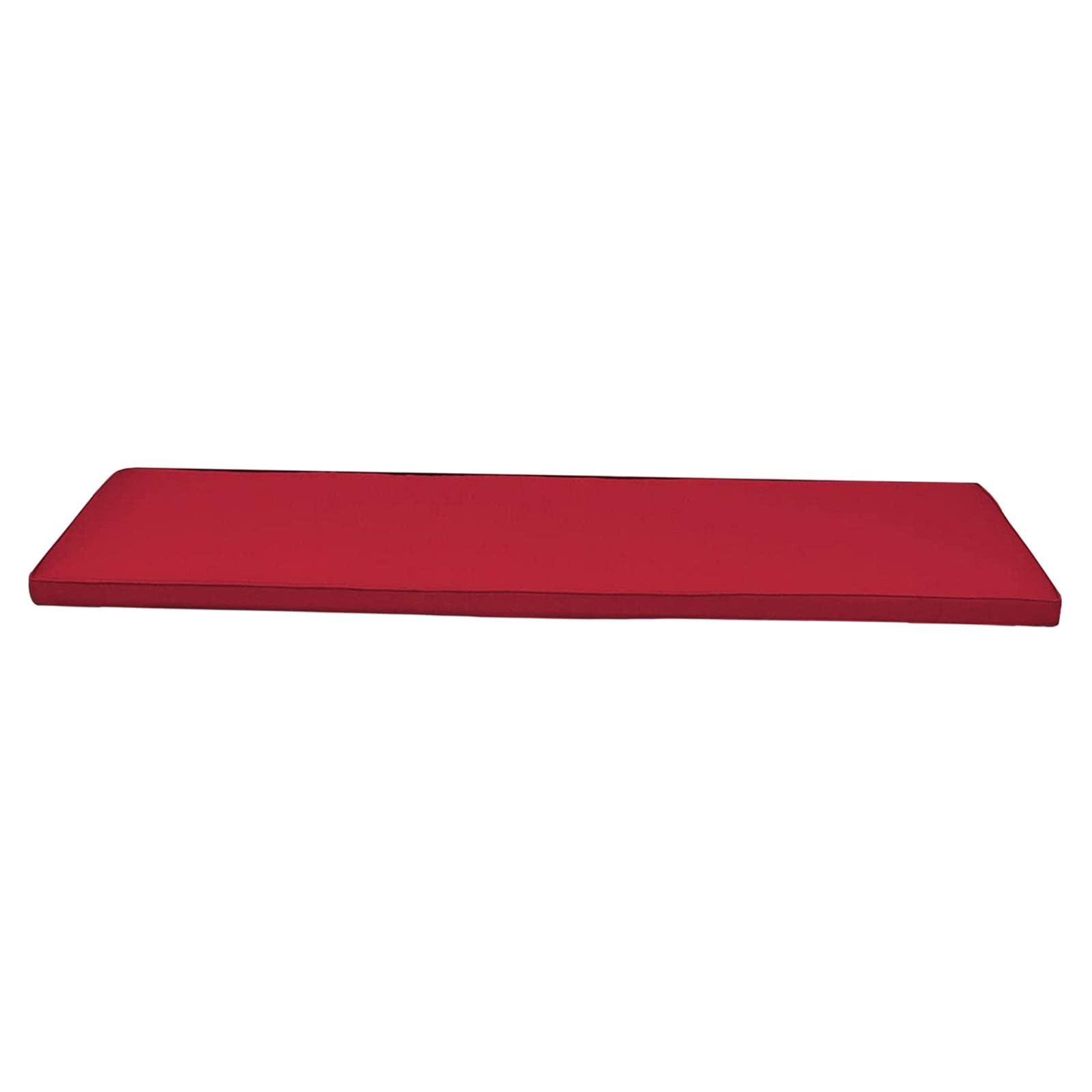 Outdoor Bench Pad Waterproof Fabric 3 Seater Garden Swing Cushion Red| Cushions & Pads|Home & Garden-image-46