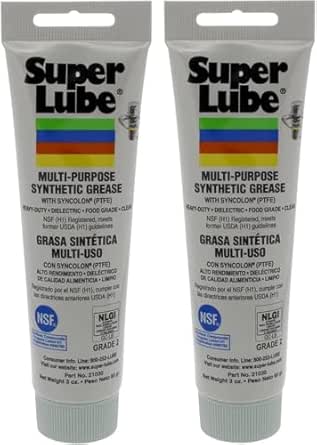 Super Lube-21030 Synthetic Multi-Purpose Grease, 3 Oz. (Pack of 2)