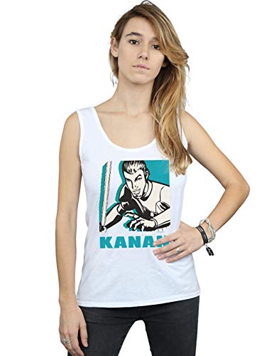 Star Wars Women's Rebels Kanan Vest White Small